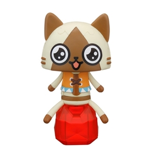魔物獵人 3D立體拼圖 - Airou貓 (坐寶石版本) - Monster Hunter 3D Jigsaw Puzzle - Airou (Crystal ver.)