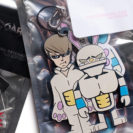  虛偽的朋友們 鑰匙圈 - 白色款 - COARSE False Frieds Keychain - Rise