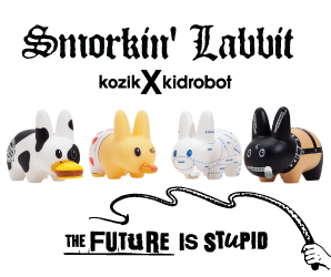 抽菸兔崽 2.5吋軟膠玩偶 - Smorkin' Labbit 2.5-in Vinyl Toy