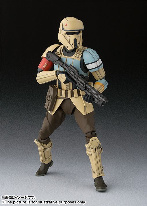 SHF 星際大戰外傳: 俠盜一號 - 岸防兵  - S.H.Figuarts Rogue One: A Star Wars Story - Shore Trooper