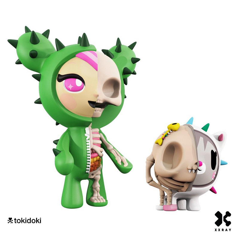半剖系列 tokidoki 第一波 - 仙人掌女孩珊蒂 & 仙人掌小貓卡琳娜 組合 - XXRAY Jason Freeny X tokidoki Wave 1 - SANDy + CARINA