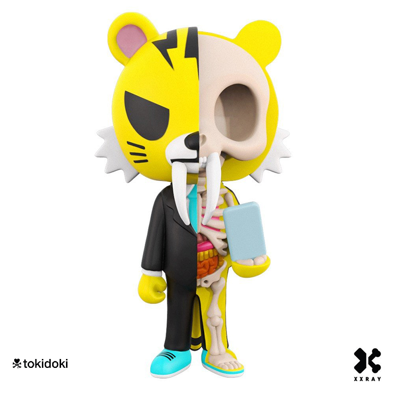 半剖系列 tokidoki 第一波 - 上班族劍齒虎先生 - XXRAY Jason Freeny X tokidoki Wave 1 - SALARY MAN