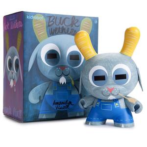 山羊巴克 8" Dunny - 灰色版 - 8" Dunny Buck Wethers by Amanda Visell - Grey