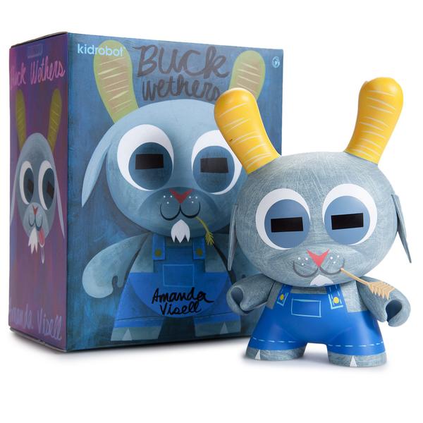 山羊巴克 8" Dunny - 灰色版 - 8" Dunny Buck Wethers by Amanda Visell - Grey