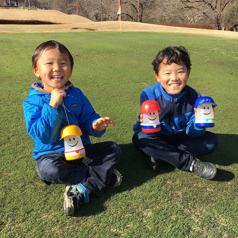 微笑LED露營燈 棒球帽款 - 黃色 - Smile Cap LED Lantern - Yellow