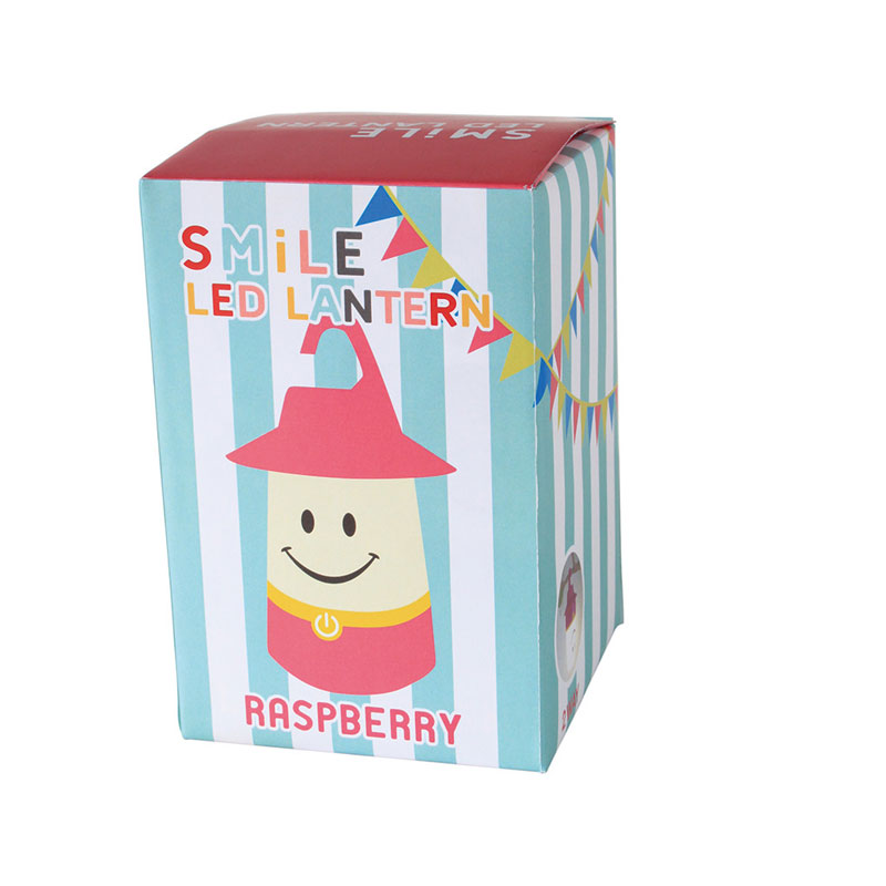微笑LED露營燈 - 覆盆子桃紅 - Smile LED Lantern - Raspberry