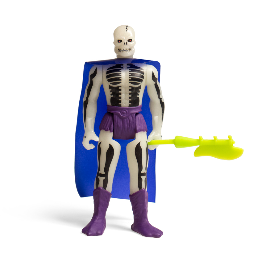太空超人 3.75吋復古人偶 第四波 - 夜光骷髏 - ReAction 3.75" Figure seires - Master of the Universe Wave 4 - Scare Glow