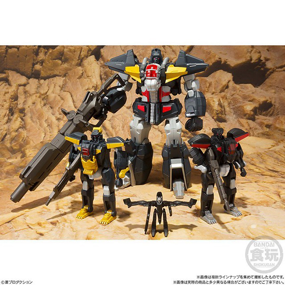 超級迷你模型 組裝模型 - 超獸機神 斷空我  - Super Minipla - Dancouga - Super Beast Machine God