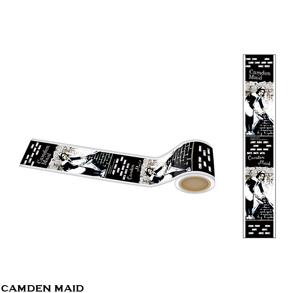 Banksy塗鴉圖像 裝飾膠帶 - 氣球女孩 / 愛心老鼠 / 鮮花炸彈客 / 康登女僕 / 塗鴉有罪 - BRANDALISED Masking Tape - Balloon Girl / Love Rat / Flower Bomber / Camden Maid / Graffiti Is A Crime