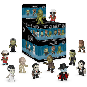 環球電影怪物角色 神秘盒玩 - 隨機單抽 - Universal Studio Monsters Mystery Minis - assortment 