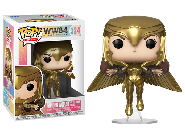 神力女超人1984 POP!人偶 - 神力女超人 (金鷹盔甲 飛躍) - Wonder Woman 1984 POP! vinyl figure - Wonder Woman (Golden Armor Flying)
