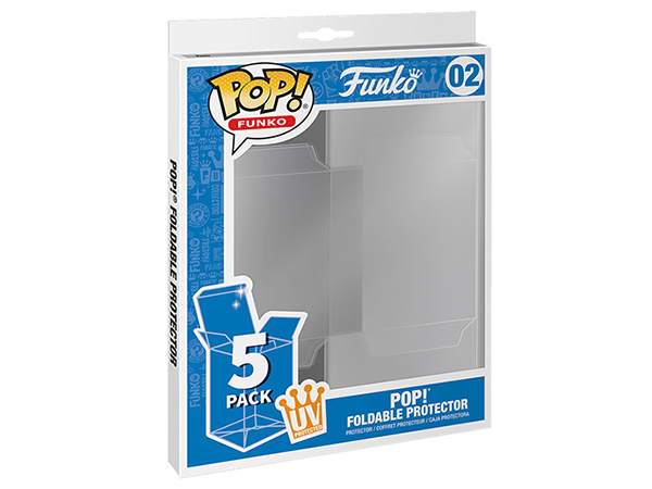 POP!可摺疊式塑膠保護殼 5入組 - Pop! Foldable Protector 5pack