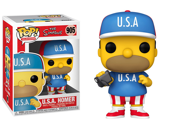 辛普森家族 POP!人偶 - USA裝扮荷馬 - The Simpsons POP! vinyl figure - U.S.A. Homer