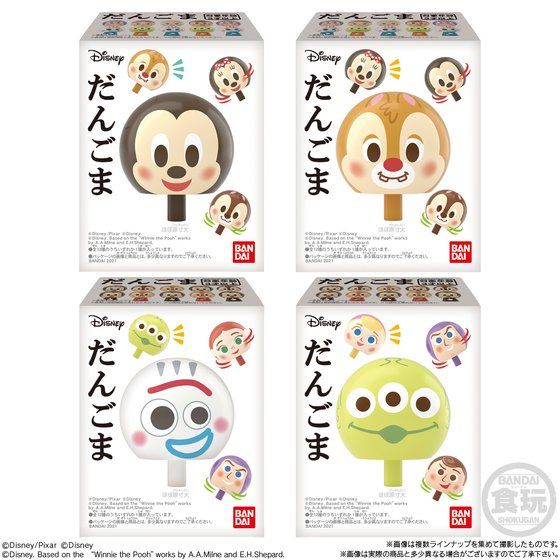 團丸子 迪士尼&皮克斯篇 盒玩系列 - 隨機單抽 - Dangoma Disney & Pixar series - assortment