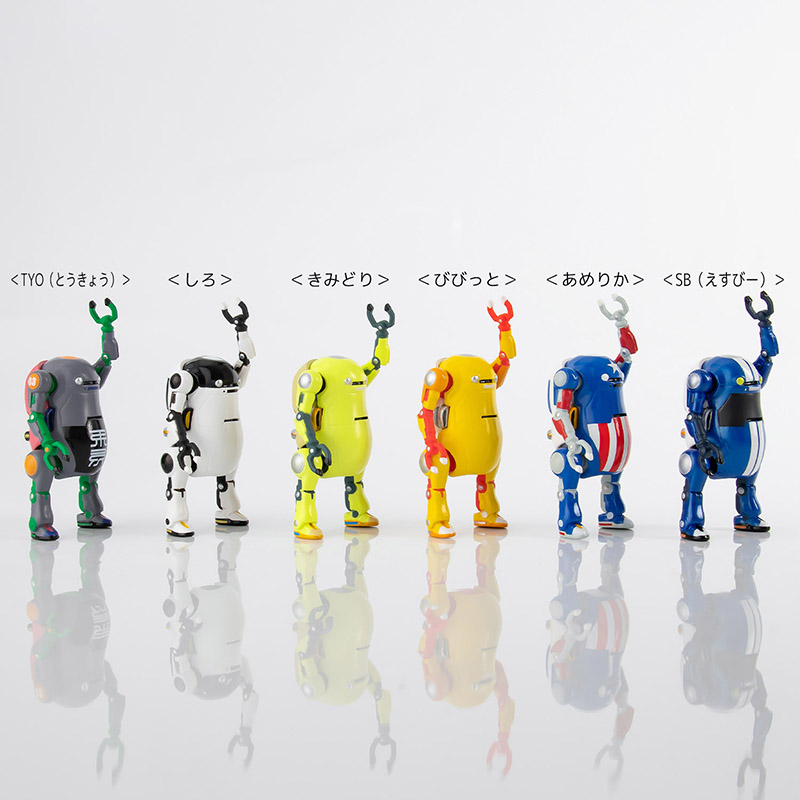 WeGo機器人 迷你盒玩版本4代 - 隨機單抽 - Tiny Mechatro Wego Box 4 - assortment