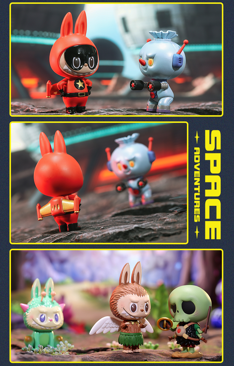 龍家昇 The Monsters 精靈宇宙大冒險系列盒玩 - 隨機單抽 - POP MART X HOW2WORK Kasing Lung The Monsters Space Adventure series - assortment 