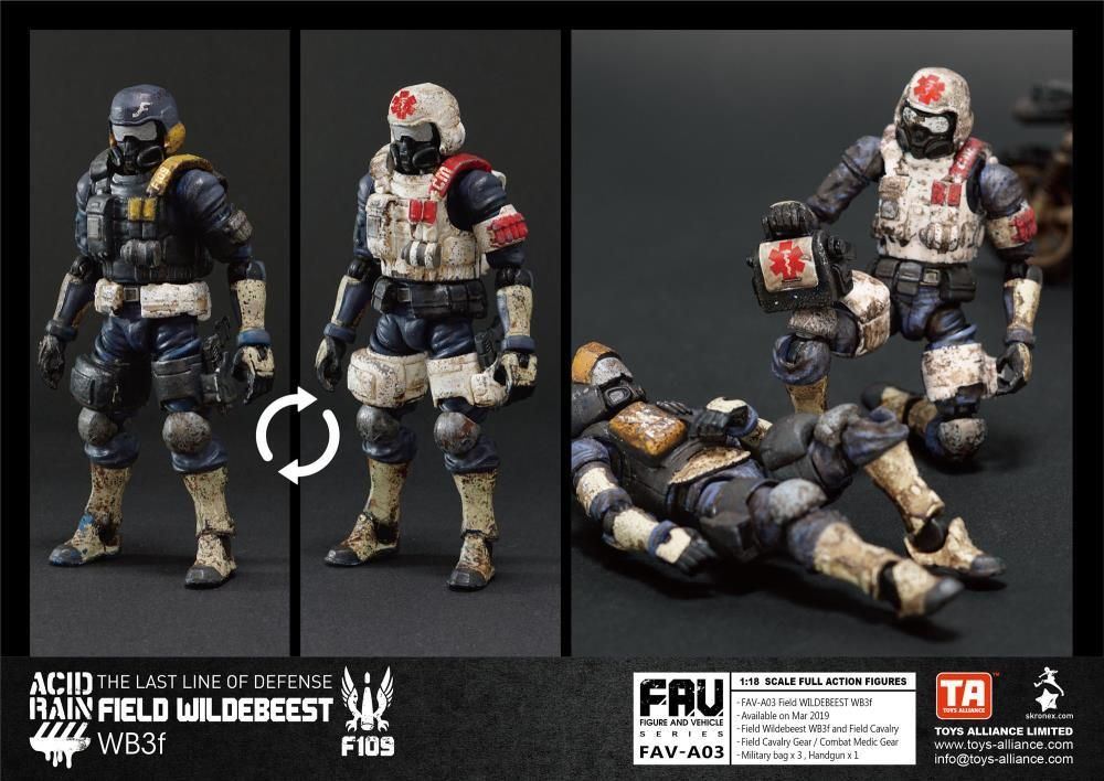 酸雨戰爭 FAV-A03 野戰角馬WB3f - Acid Rain Field Wildebeest WB3f