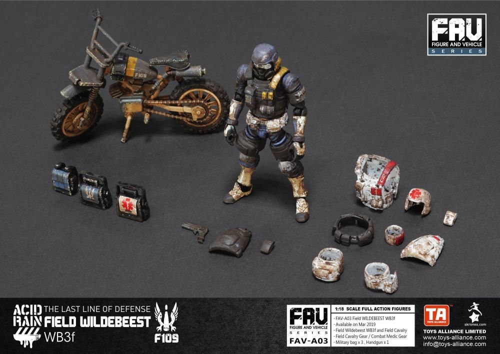 酸雨戰爭 FAV-A03 野戰角馬WB3f - Acid Rain Field Wildebeest WB3f