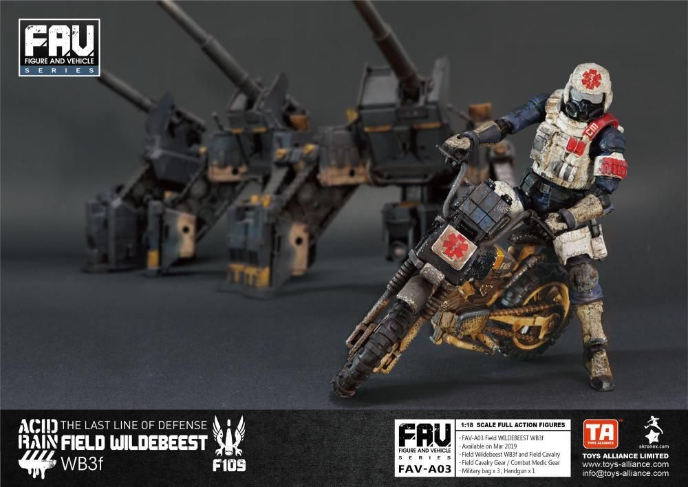 酸雨戰爭 FAV-A03 野戰角馬WB3f - Acid Rain Field Wildebeest WB3f