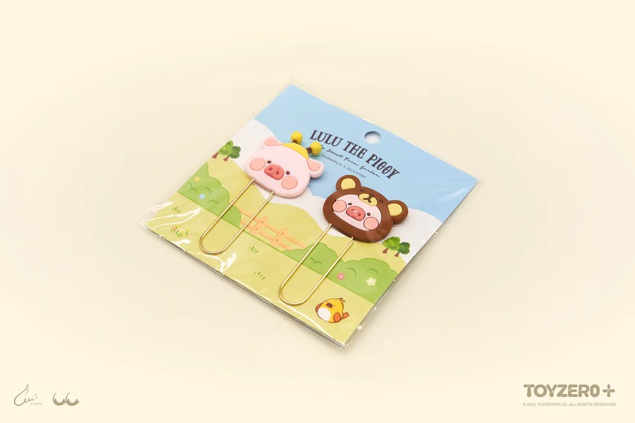 TOY0+ 罐頭豬 LuLu 農場系列 - 夾 - TOYZEROPLUS X Cici's Story - LuLu the Piggy Farm - Clips