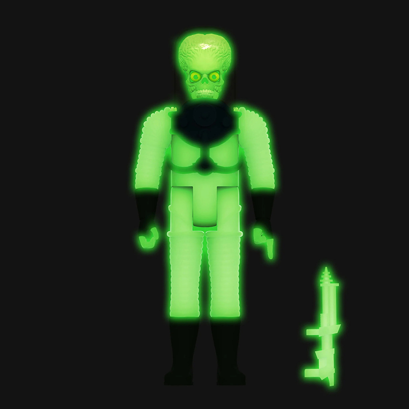 星戰毀滅者 3.75吋復古人偶 第二波 - 侵略開始 (火星人) 夜光版 - ReAction 3.75" Figure seires Wave 2 - Mars Attacks - The Invasion Begins (GLOW)