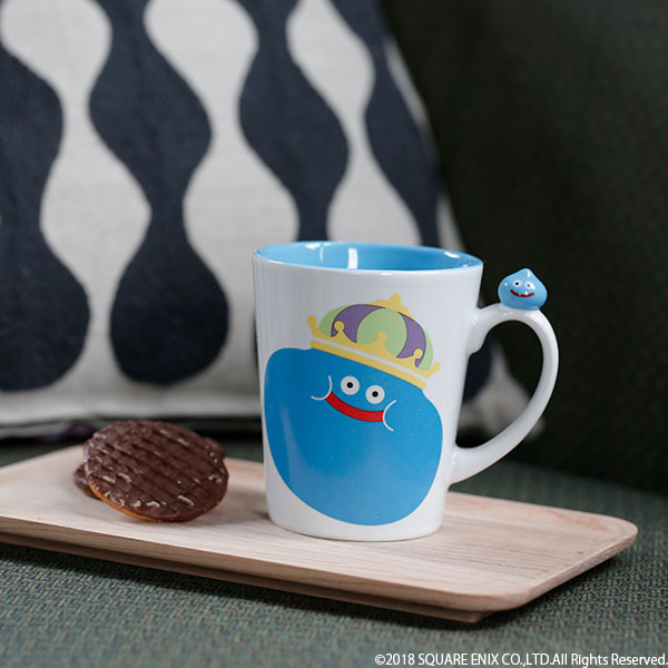 勇者鬥惡龍 微笑史萊姆 - 大王史萊姆馬克杯 - Dragon Quest Smile Slime - King Slime Mug