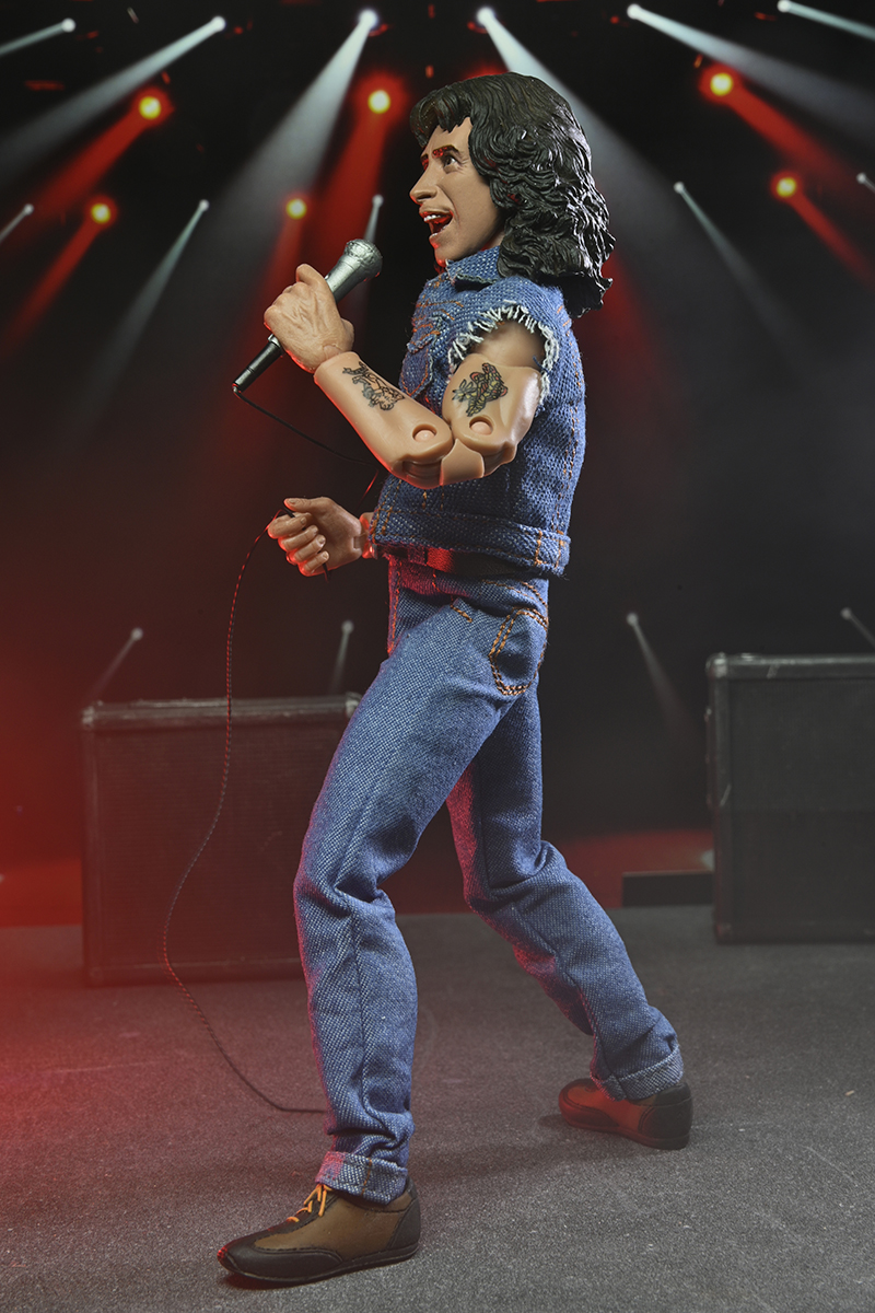 8"穿衣可動人偶 - 邦 史考特 - 8” Clothed Action Figure - Bon Scott