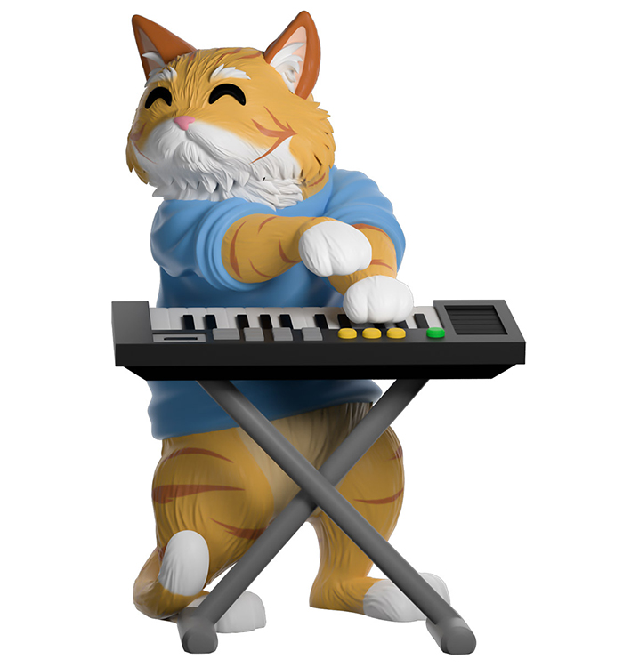 迷因梗圖搪膠收藏系列 #33 - 鍵盤貓 - Youtooz Vinyl Figure Collection #33 Meme - Keyboard Cat