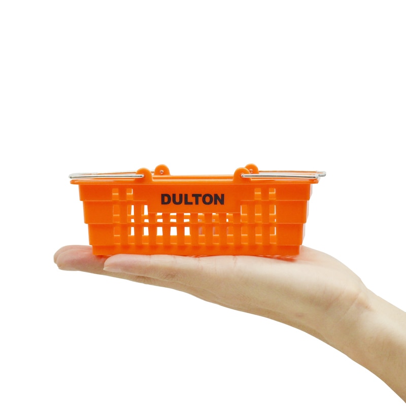DULTON 迷你購物籃 - 紅色/橘色/黃色/綠色/海軍藍/米色/灰色 - DULTON Desktop Basket - Red/Orange/Yellow/Green/Navyblue/Ivory/Gray