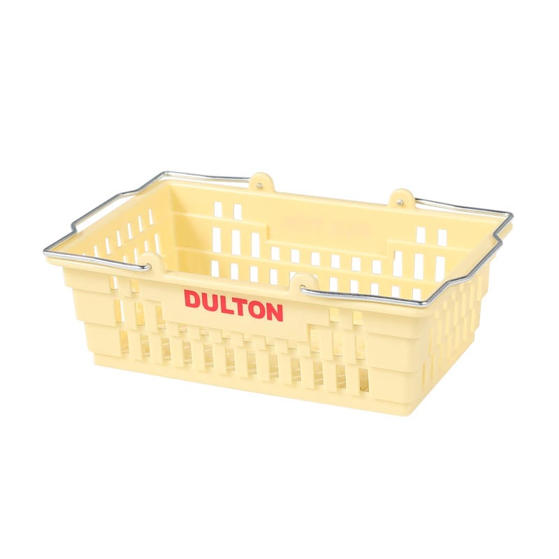 DULTON 迷你購物籃 - 紅色/橘色/黃色/綠色/海軍藍/米色/灰色 - DULTON Desktop Basket - Red/Orange/Yellow/Green/Navyblue/Ivory/Gray