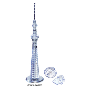 水晶立體拼圖 晴空塔 - Crystal Puzzle Sky tree