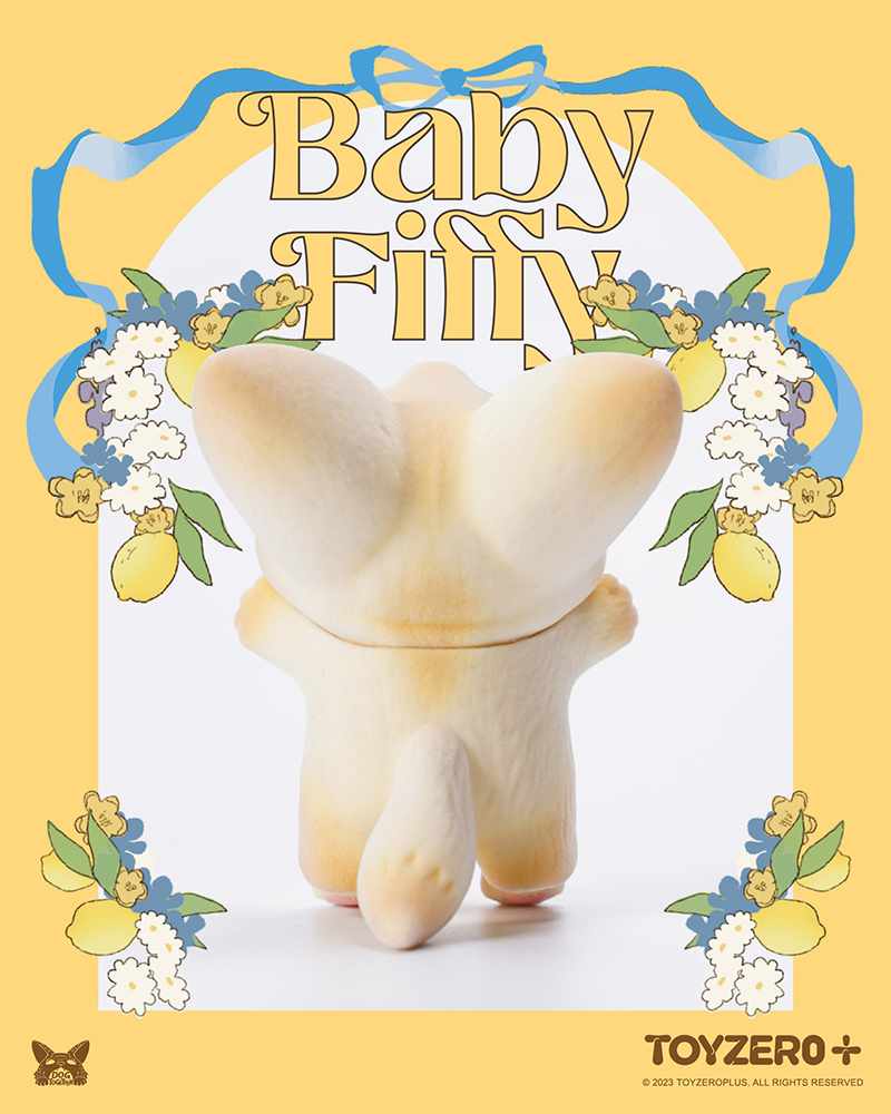 TOY0+ 當我們ㄍㄡˇ在一起 - 奶油小菲菲 - TOYZEROPLUS X Dog Together - Baby Fiffy - Butter ver.