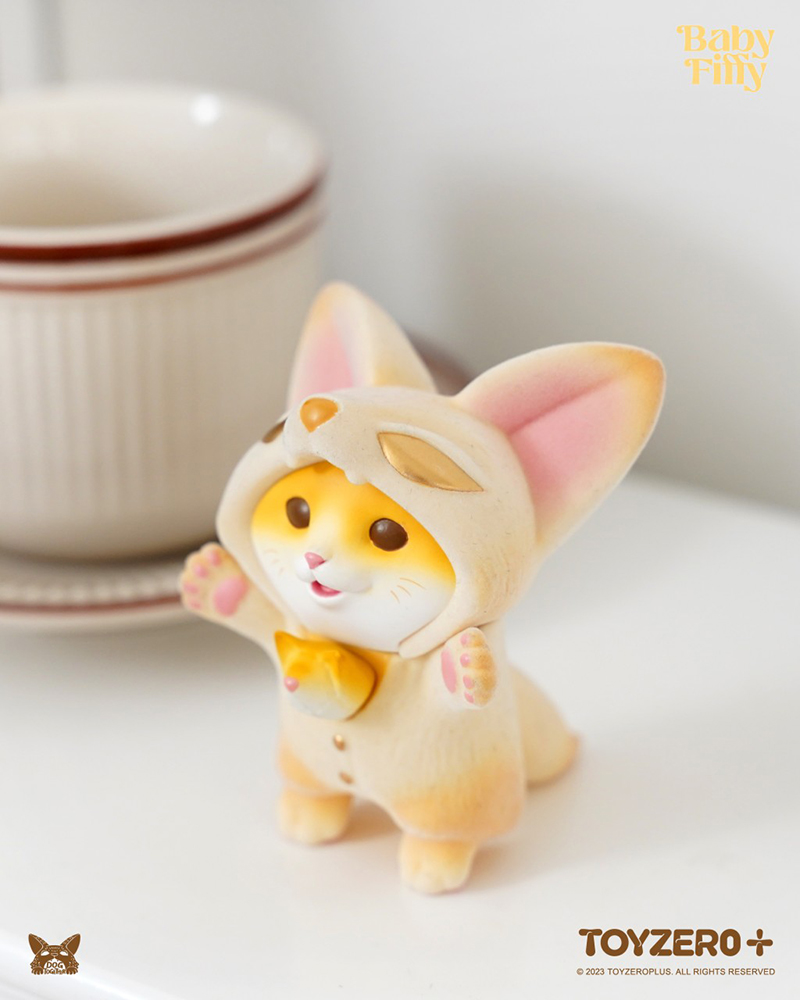 TOY0+ 當我們ㄍㄡˇ在一起 - 奶油小菲菲 - TOYZEROPLUS X Dog Together - Baby Fiffy - Butter ver.