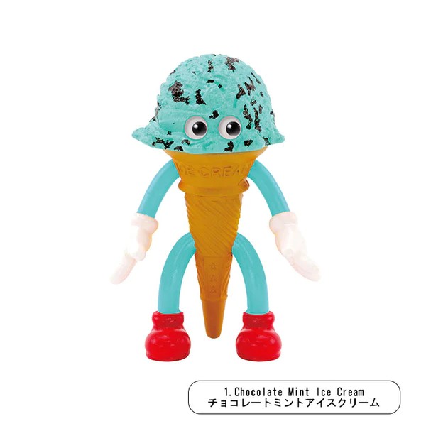 FLAVORS 冰淇淋迷你玩偶盒玩系列2代 - 隨機單抽 - Kenelephant FLAVORS miniature mascot series 2 - assortment