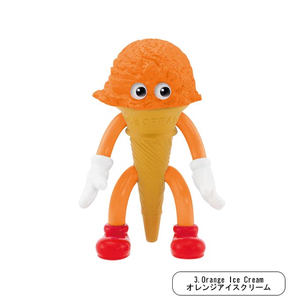 FLAVORS 冰淇淋迷你玩偶盒玩系列2代 - 隨機單抽 - Kenelephant FLAVORS miniature mascot series 2 - assortment