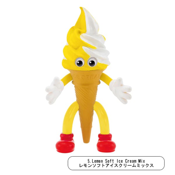 FLAVORS 冰淇淋迷你玩偶盒玩系列2代 - 隨機單抽 - Kenelephant FLAVORS miniature mascot series 2 - assortment