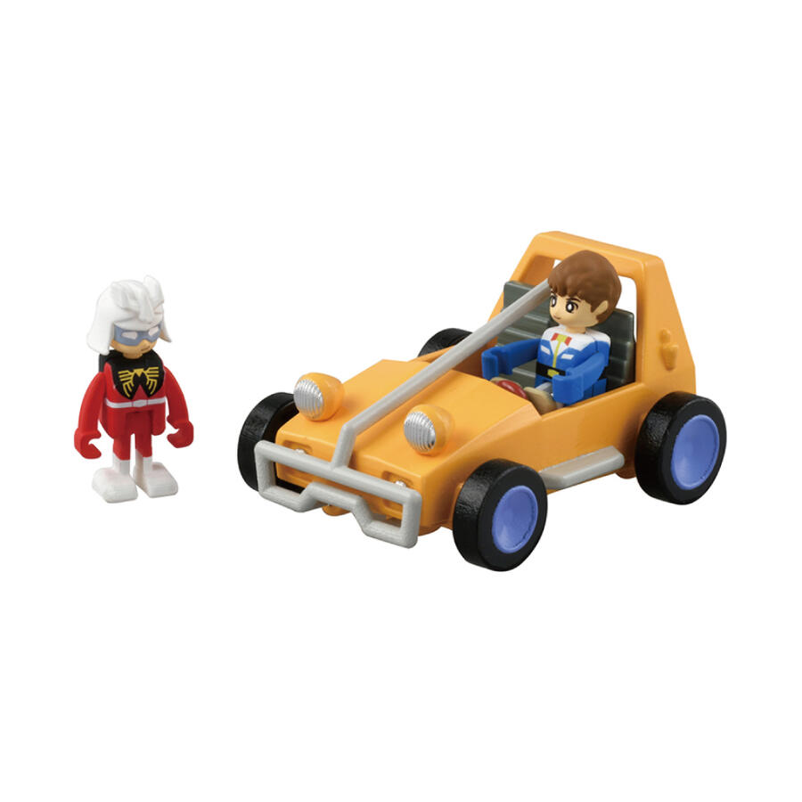 夢幻多美小車 鋼彈系列 - 夏亞&阿姆羅越野車 - Dream Tomica Gundam series - Ride on Mobile Suit Gundam Buggy