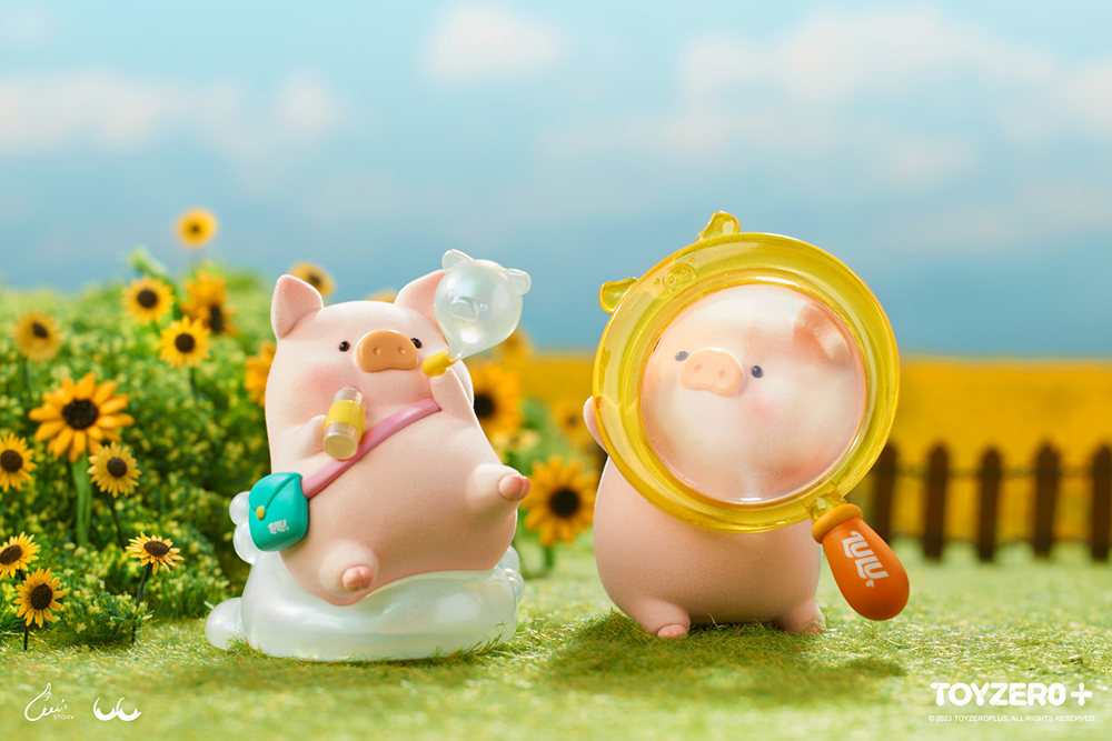 TOY0+ 罐頭豬 LuLu 旅行系列盒玩 - 隨機單抽 - TOYZEROPLUS X Cici's Story - LuLu the Piggy Travel series - assortment