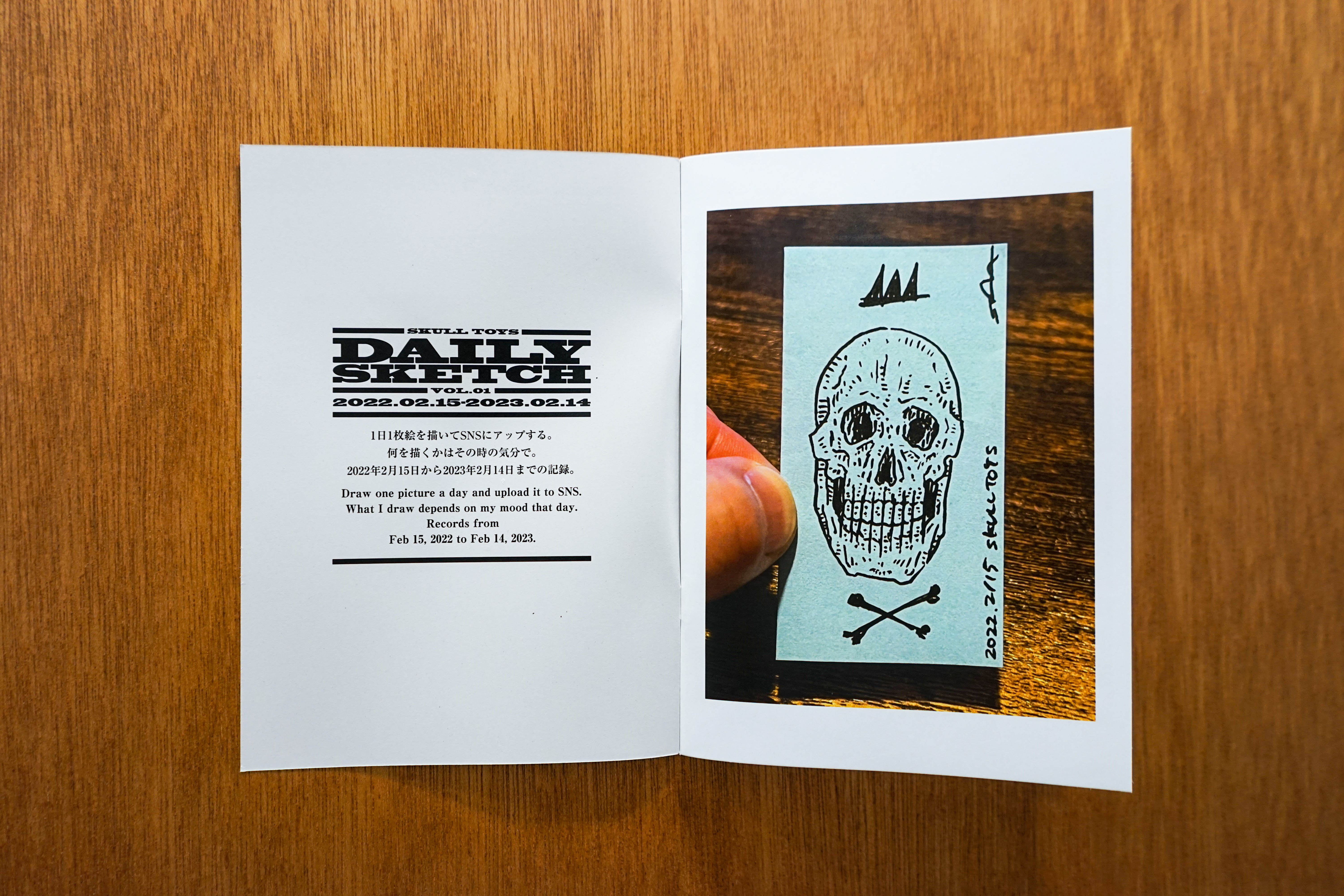 Skull Toys Daily Sketch Show! Vol.1 - Book