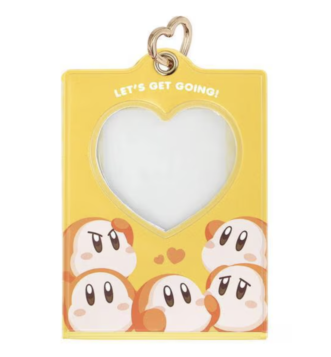 星之卡比 雙面兩用卡套 - 瓦豆魯迪款 - Kirby Photo Stand Holder Round - Waddle Dee ver.