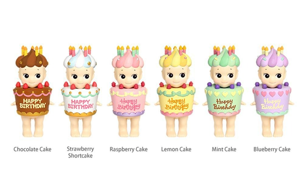 Sonny Angel 生日禮物蛋糕 盒玩 - 隨機單抽 	 - Sonny Angel mini figure Birthday Gift series - assortment 