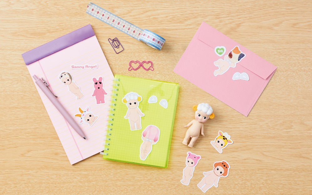 Sonny Angel 珍藏貼紙系列盒玩 - 隨機單抽  - Sonny Angel Sticker Pack series 1 - assortment 