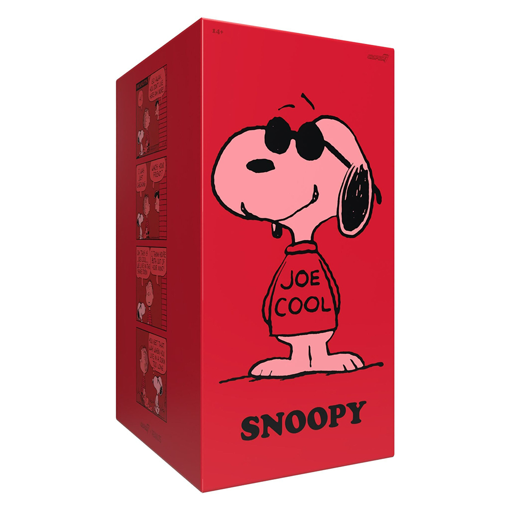 花生漫畫 巨大搪膠復古人偶 - 史努比 (酷哥喬) - Peanuts Supersize Vinyl - Snoopy (Joe Cool)