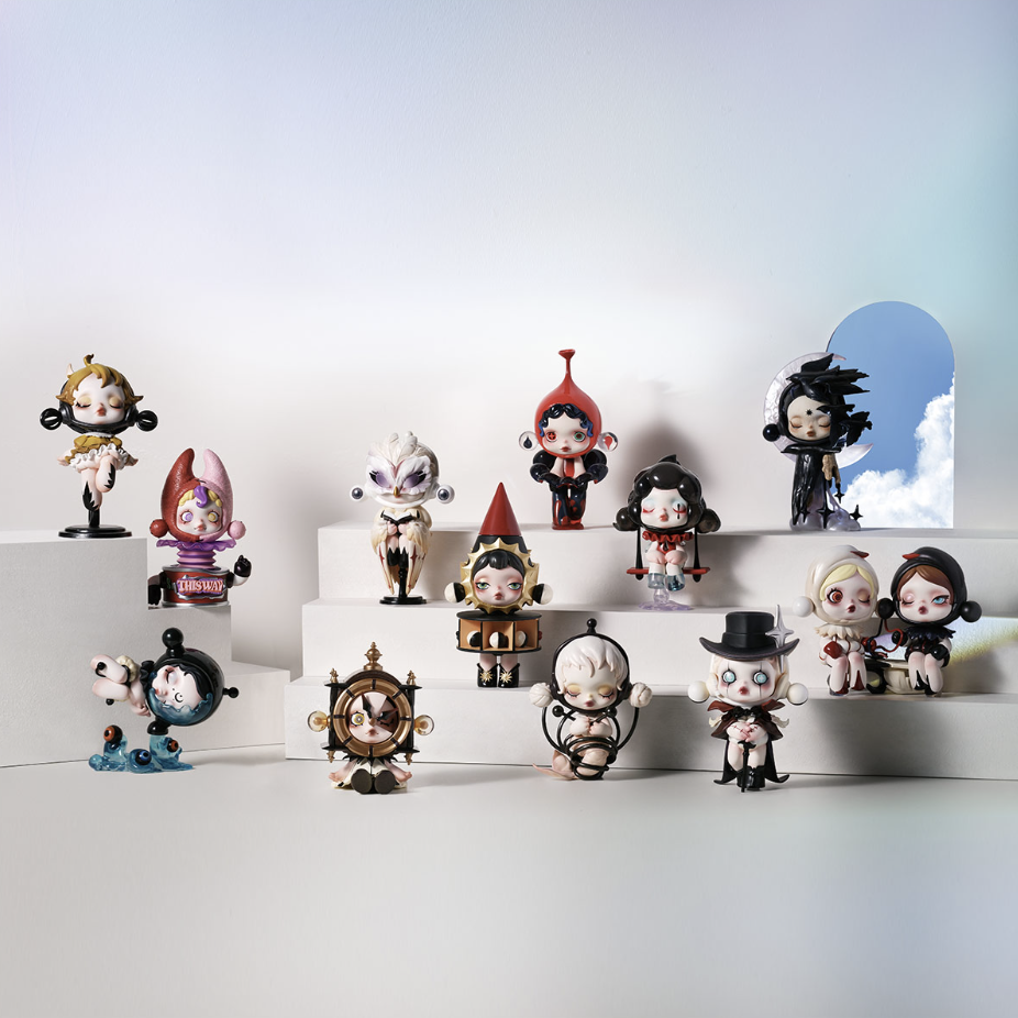 Skull Panda 漫相集系列盒玩 - 隨機單抽 - POP MART X Skull Panda Image of Reality Series - assortment