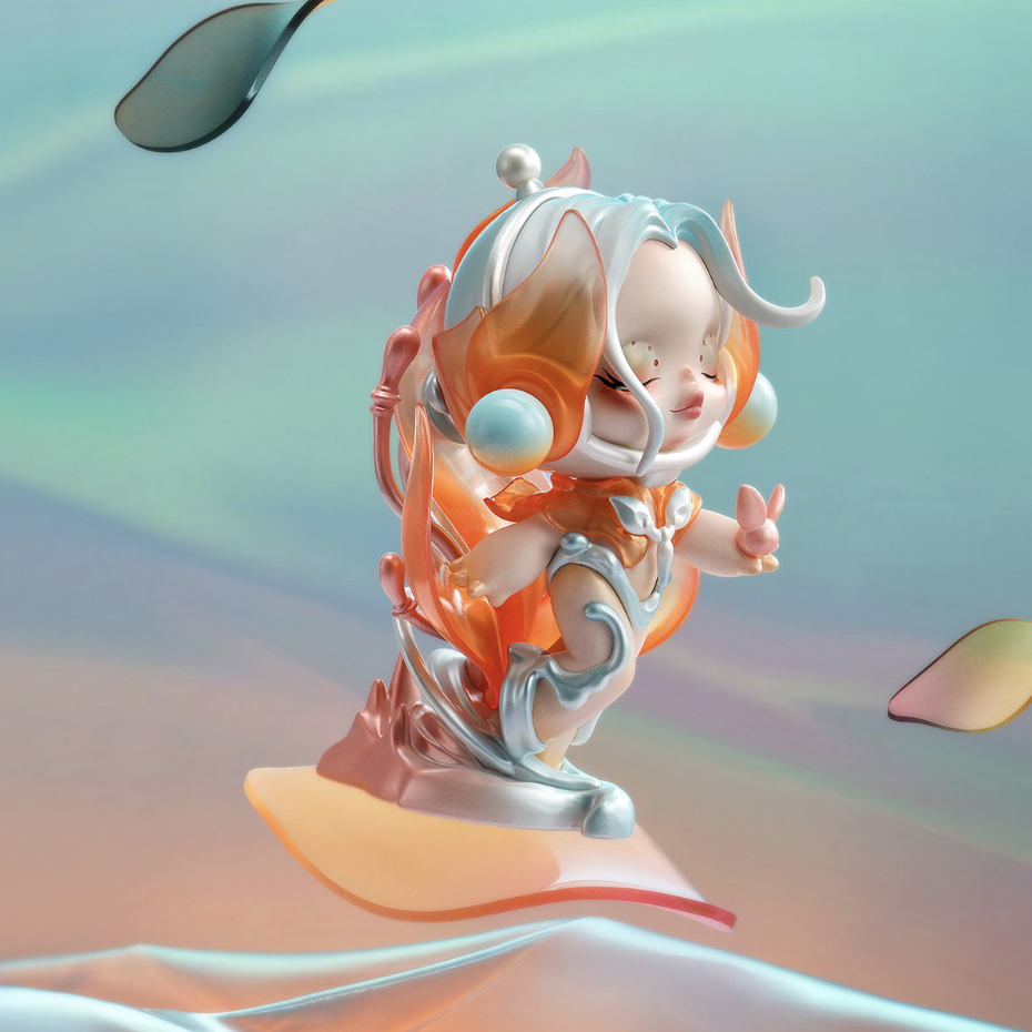 Skull Panda 聲音系列盒玩 - 隨機單抽 - POP MART X Skull Panda The Sound Series - assortment