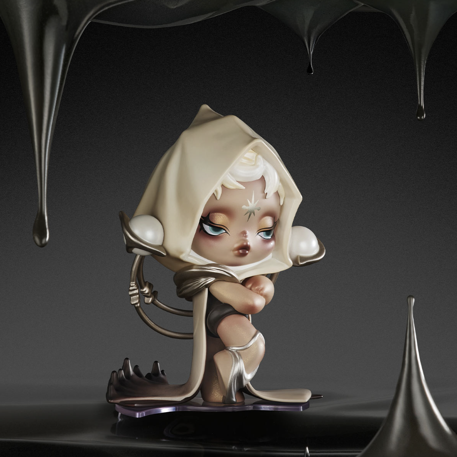 Skull Panda 聲音系列盒玩 - 隨機單抽 - POP MART X Skull Panda The Sound Series - assortment