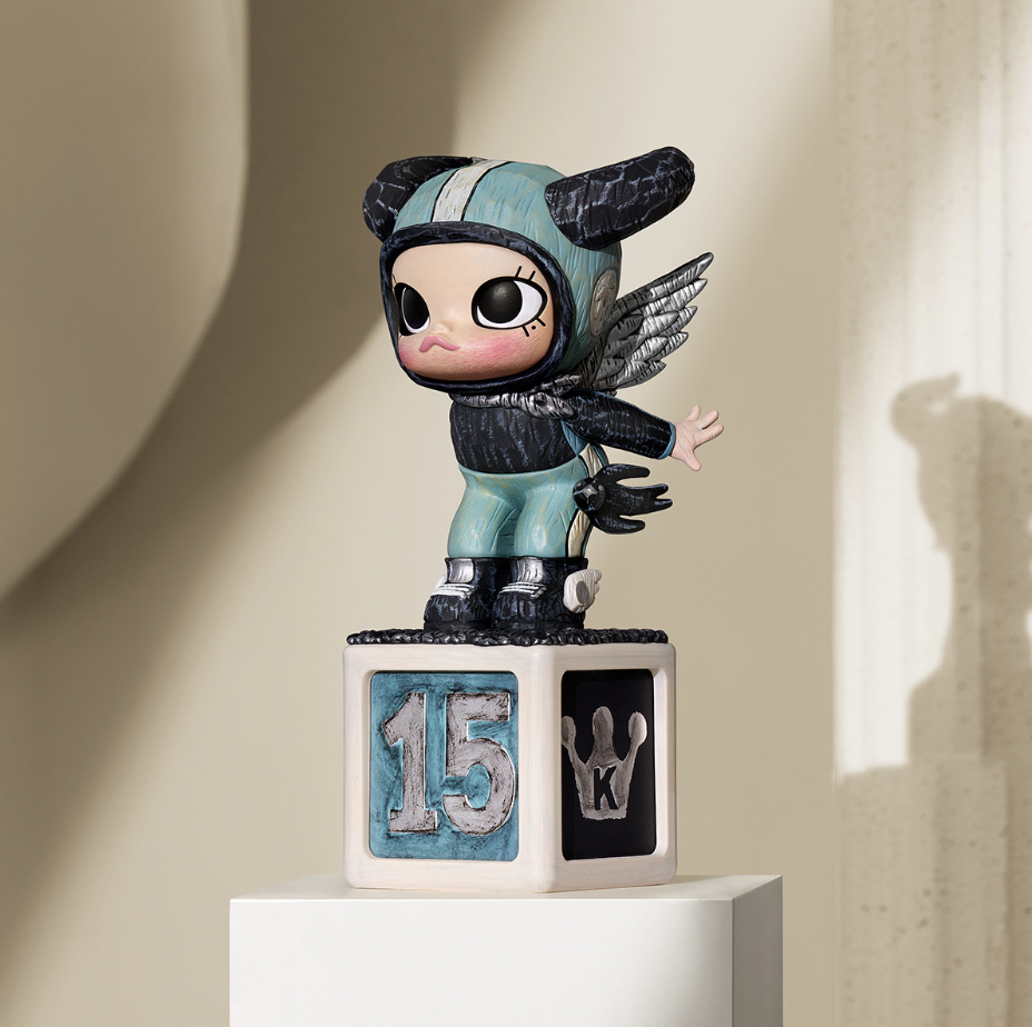Molly 周年雕塑經典回歸系列盒玩第二彈 - 隨機單抽 - POP MART X Kennyswork Anniversary Statues Classical Retro Series 2 - assortment