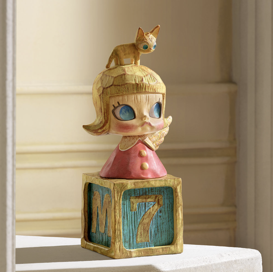 Molly 周年雕塑經典回歸系列盒玩第二彈 - 隨機單抽 - POP MART X Kennyswork Anniversary Statues Classical Retro Series 2 - assortment