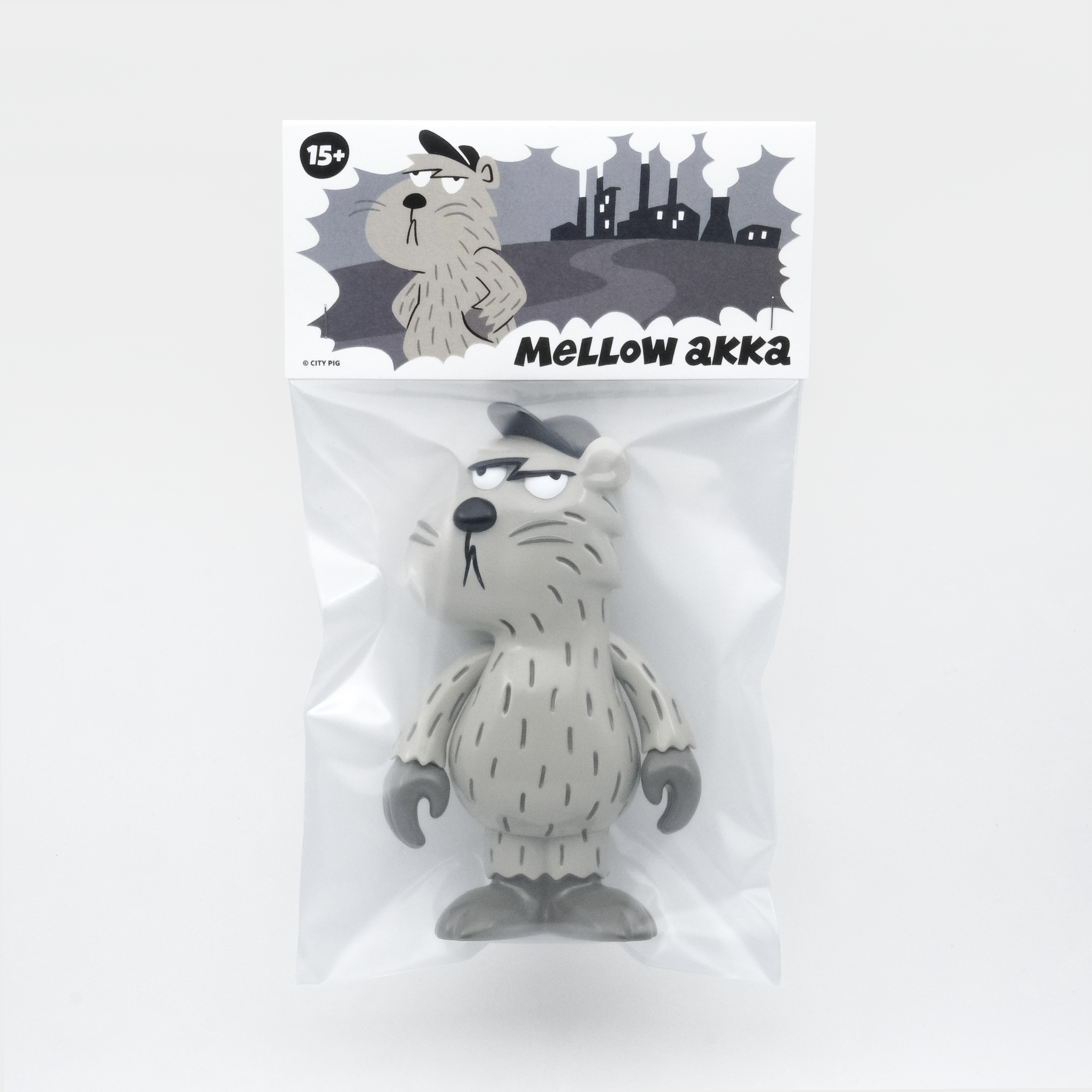 City Pig 二期色 軟膠玩具 - City Pig vinyl figure Vol. 2 - MELLOW AKKA Haze