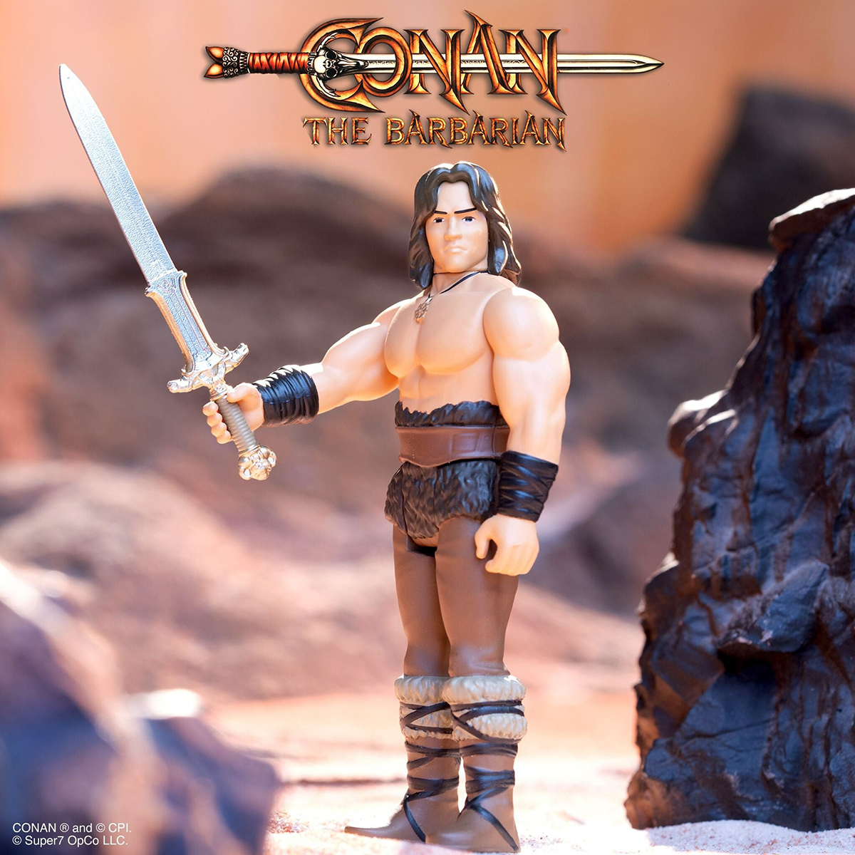 王者之劍 3.75吋復古人偶 - 柯南 (復活版) - ReAction 3.75" Figure Conan the Barbarian - Conan (Resurrected)